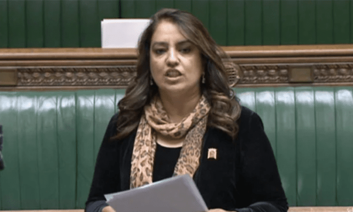 British Member of Parliament Naz Shah.